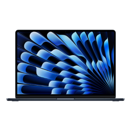 Apple MacBook | Air | Midnight | 15 " | IPS | 2880 x 1864 pixels | Apple M4 | 16 GB | Solid-state drive capacity 512 GB | Apple M4 chip 10-core CPU/10-core GPU | macOS | 802.11ax | Bluetooth version 5.0 | Keyboard language Swedish | Keyboard backlit