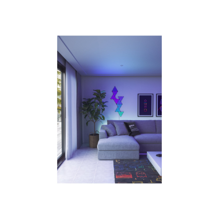 Nanoleaf | Shapes Black Triangles Starter Kit (9 panels) | 42 W | WiFi