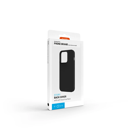 Fixed Story | Back cover | Samsung | Galaxy S26 | Rubberized | Black