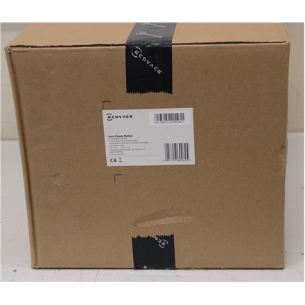 SALE OUT. Ecovacs | Auto-Empty Station in White for OZMO T8 Series and N8/T9 Series incl. 2 dust bags | White | DAMAGED PACKAGING