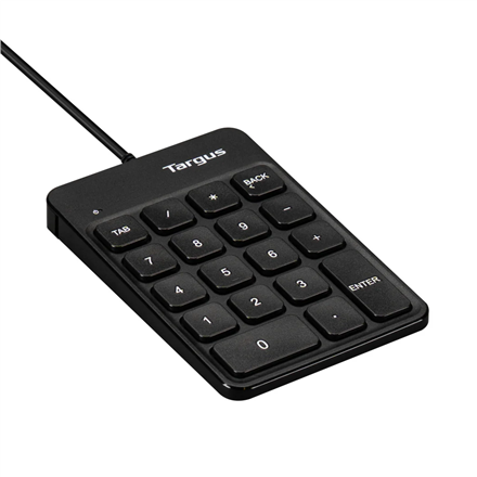 Targus | Numeric EcoSmart | Numeric Keypad | Wired | Black