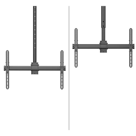 Neomounts CL35-440BL16L Monitor/TV Mount Ceiling | Adjustable Height, Rotate, Tilt, Swivel | 37-70 " | Maximum weight (capacity) 50 kg | Black