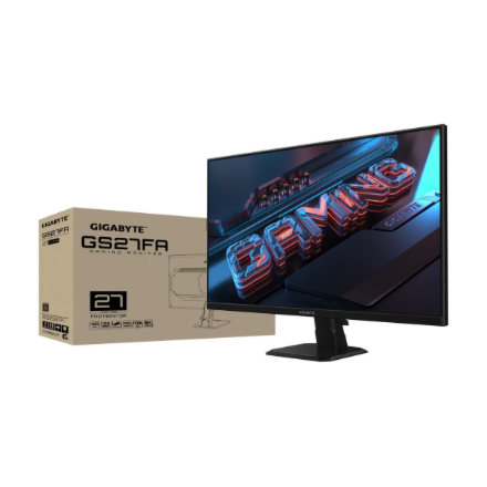 Gigabyte | GS27FA EU1 | 27 " | IPS | FHD | 180 Hz | 1 ms | 1920 x 1080 pixels | 300 cd/m² | HDMI ports quantity 2