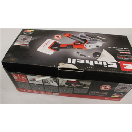 SALE OUT. Einhell Cordless angle grinder EINHELL TE-AG 18/150 BL, Li-Solo, cutting disc 150 mm | DAMAGED PACKAGING