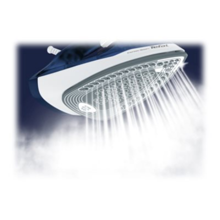 TEFAL | FV2838E0 | Steam Iron | 2400 W | Water tank capacity 270 ml | Continuous steam 40 g/min | Blue/White