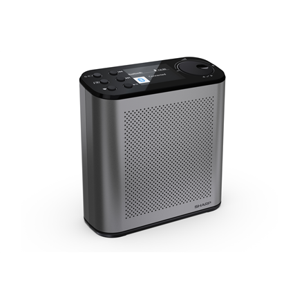 Sharp OSAKA Portable Digital Radio | DR-P530(GY) | USB port | Bluetooth | FM radio | Wireless connection