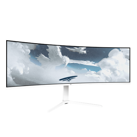 Arozzi Nova | 49 " | VA | 32:9 | 165 Hz | 4 ms | 5120 x 1440 pixels | 350 cd/m² | HDMI ports quantity 2 | White