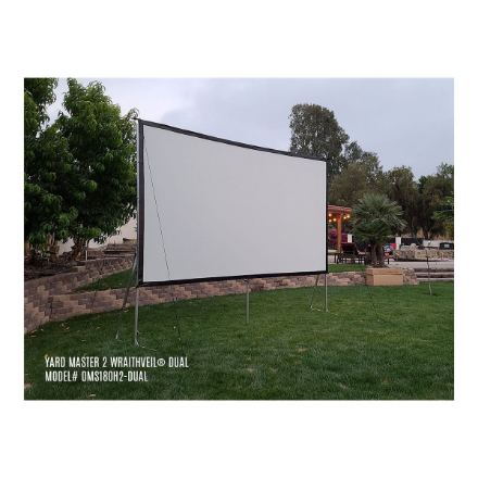 Elite Screens | Yard Master 2 Mobile Outdoor screen CineWhite | OMS100H2 | Diagonal 100 " | 16:9 | Viewable screen width (W) 222 cm