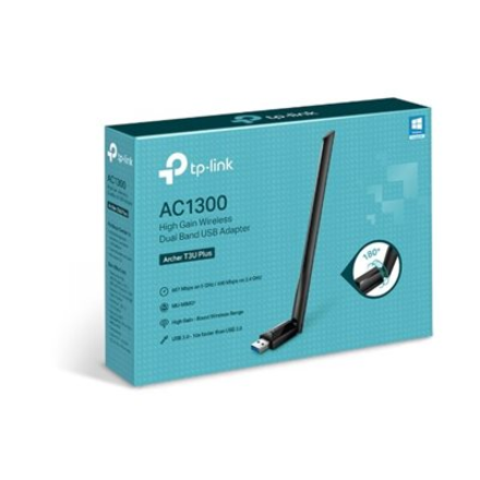 TP-LINK | Dual Band USB Adapter | Archer T3U Plus