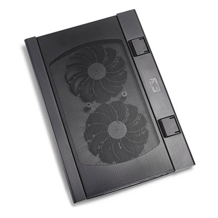Deepcool | Laptop cooler Wind Pal FS , slim, portabel , highe performance, two 140mm fans, 2 xUSB Hub, up tp 17" | 382x262x46mm mm | 922g g