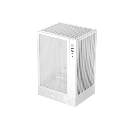 Deepcool PC Gaming Case | CH170 DIGITAL | White | Mini ITX | ATX PS2