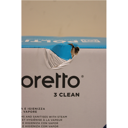 SALE OUT.  | Polti Vacuum steam mop with portable steam cleaner | PTEU0299 Vaporetto 3 Clean_Blue | Power 1800 W | Steam pressure Not Applicable bar | Water tank capacity 0.5 L | White/Blue | DAMAGED PACKAGING