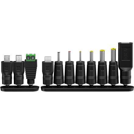 Goobay | 64568 Universal Power Supply 3 V - 12 V, Max. 12 W, Black