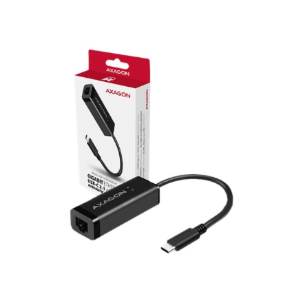 AXAGON ADE-SRC High-speed USB-C 3.1 Gigabit Ethernet 10/100/1000Mbit adapter with automatic installation