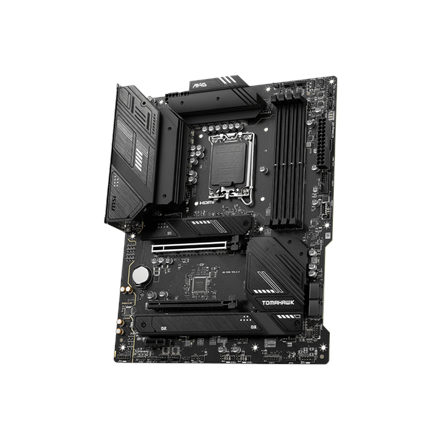 MSI | MAG B760 TOMAHAWK WIFI | Processor family Intel | Processor socket LGA1700 | DDR5 | Supported hard disk drive interfaces SATA, M.2 | Number of SATA connectors 4