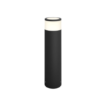 Philips Hue WCA Calla Outdoor Large Bollard, Black | 8 W | 2000-6500 Hue White Colour Ambiance
