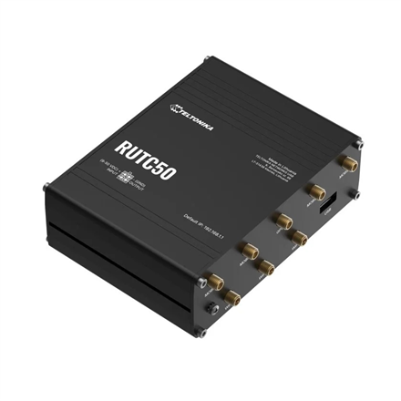 Teltonika Industrial 5G Router with Wi-Fi 6 | RUTC5020 | 802.11ax | 10/100/1000 Mbit/s | Ethernet LAN (RJ-45) ports 5 | Mesh Support No | MU-MiMO Yes | 5G