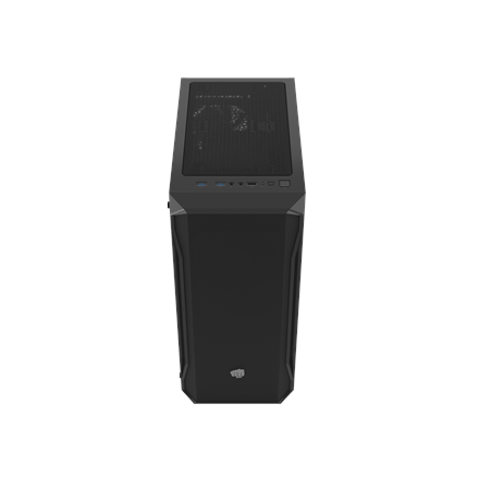 Fury PC Case | SHOBO SH4F | Black | Midi-Tower