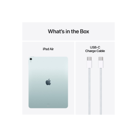 Apple iPad Air | 13 " | Blue | Liquid Retina | Apple M3 | 256 GB | Wi-Fi | Bluetooth | 5.3 | iOS | Warranty 12 month(s)