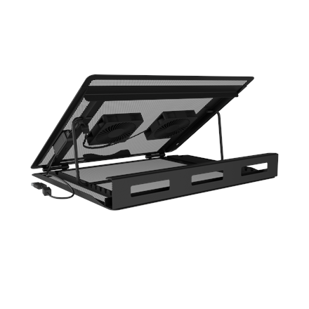 Natec | Laptop Cooler Pad, 2 Fans | Tern 2 Plus | Black