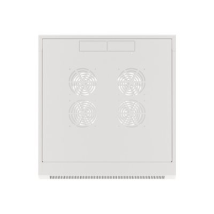Lanberg | Rack cabinet 19" wall-mounted 4U 600 fast assembly (flat pack) | WFFA-5604-10S | Grey