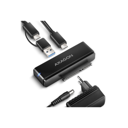 AXAGON USB-C 10Gbps FAST PORT X adapter for 2.5"/3.5" SSD/HDD | ADSA-FPX