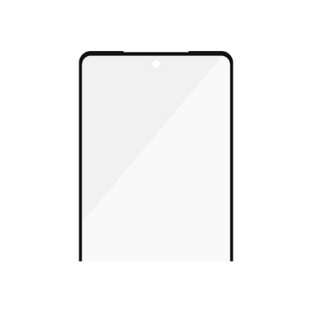 PanzerGlass | Samsung | Galaxy S20 FE CF | Glass | Black | Works with face recognition and is compatible with the in-screen fingerprint reader; Case Friendly | Clear Screen Protector