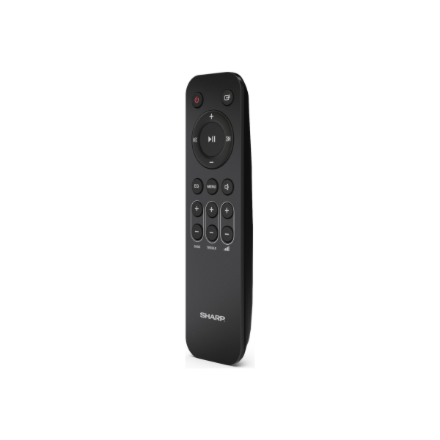 Sharp | 3.1.2 Dolby Atmos/DTS:X Soundbar with Wireless Subwoofer | HT-SBW53121(BK) | Bluetooth
