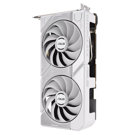 Asus Dual GeForce RTX 5060 White OC Edition 8GB GDDR7 | NVIDIA | 8 GB | GeForce RTX 5060 | GDDR7 | HDMI ports quantity 1 | PCI Express 5.0