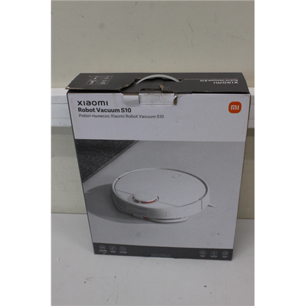 SALE OUT.  | Xiaomi | Robot Vacuum | S10 EU | Wet&Dry | Operating time (max) 130 min | Lithium Ion | 3200 mAh | Dust capacity 0.30 L | 4000 Pa | White | USED AS DEMO, DAMAGED PACKAGING, MISSING POWER STATION