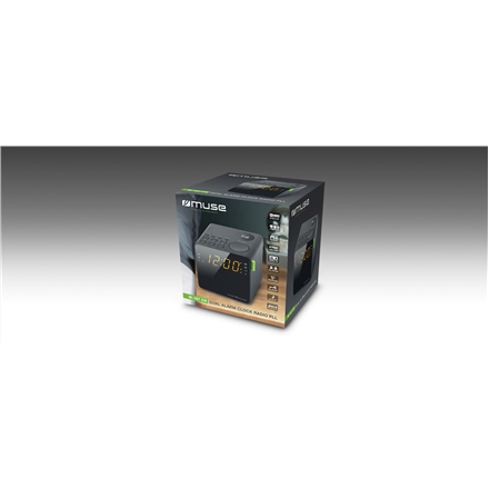 Muse | Dual Alarm Clock Radio | M-187CR