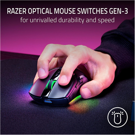 Razer | Cobra Pro | Wireless | Wireless (2.4GHz and Bluetooth) | Black | Yes