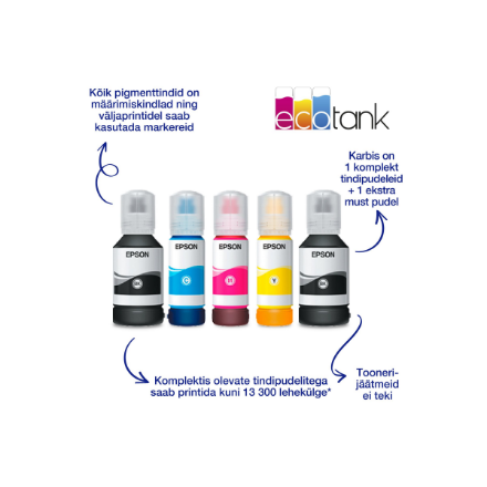 Epson | Multifunctional printer | EcoTank L6490 | Inkjet | Colour | 4-in-1 | Wi-Fi | Black and white