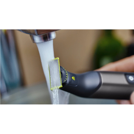 Philips | Hair Trimmer for Face and Body | QP6552/15 OneBlade Pro 360 | Cordless | Wet & Dry | Number of length steps 20 | Chrome