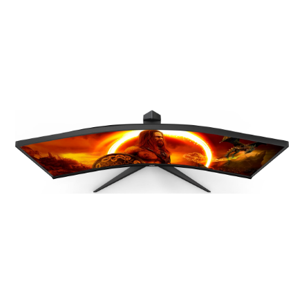 AOC | Gaming Monitor | CU34G2XP/BK | 34 " | VA | 21:9 | 180 Hz | 1 ms | 3440 x 1440 pixels | HDMI ports quantity 2 | Black