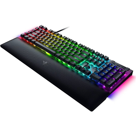 Razer | BlackWidow V4 | Mechanical Gaming keyboard | Wired | RGB LED light | US | Yellow Switches | Black
