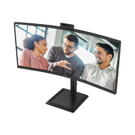 AOC | CU34E4CW | 34 " | VA | UWQHD | 120 Hz | 4 ms | 3440 x 1440 pixels | 350 cd/m² | HDMI ports quantity 2 | Black