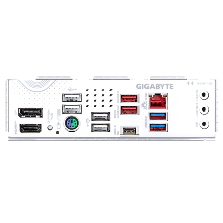 Gigabyte B850 EAGLE ICE | Processor family AMD | Processor socket AM5 | DDR5 | Supported hard disk drive interfaces SATA, M.2 | Number of SATA connectors 4