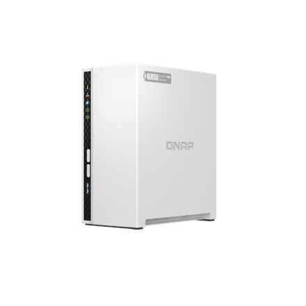 QNAP | 2-Bay ARM | TS-233 | Up to 2 SATA 6Gb/s, 3Gb/s | ARM 4-core | Cortex-A55 | Processor frequency 2.0 GHz | 2 GB | N/A