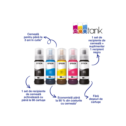 Epson | Multifunctional printer | EcoTank L5590 | Inkjet | Colour | Inkjet Multifunctional Printer | A4 | Wi-Fi | Black