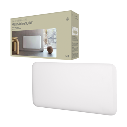 Mill | Heater | IB900DN Steel | Panel Heater | 900 W | Number of power levels 1 | Suitable for rooms up to 11-15 m² | White | N/A