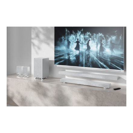 Sharp | 3.1.2 Dolby Atmos/DTS:X Soundbar with Wireless Subwoofer | HT-SBW53121(SL) | Bluetooth