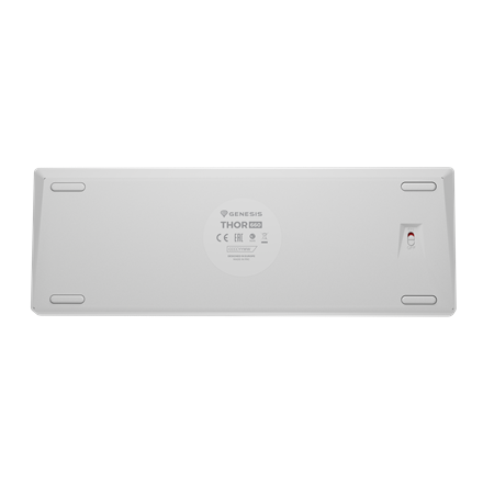 Genesis | THOR 660 G2 | Gaming keyboard | Wireless/Wired | US | Tactile | White