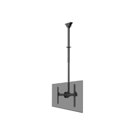 Neomounts CL35-440BL16L Monitor/TV Mount Ceiling | Adjustable Height, Rotate, Tilt, Swivel | 37-70 " | Maximum weight (capacity) 50 kg | Black