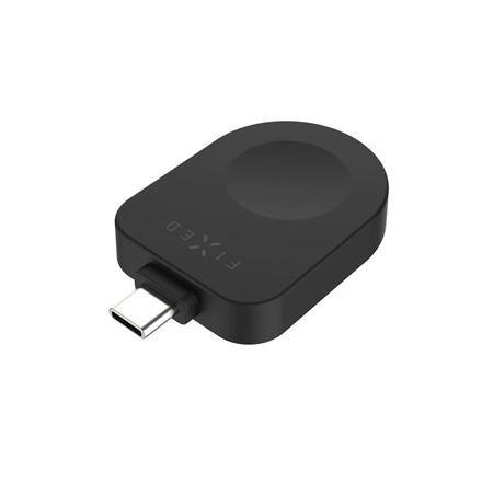 Fixed USB-C Charging Adapter for Apple Watch compatible with Powerstation Uni, Black