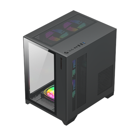 Gamemax Case | INFINITY MINI BK | M-ATX