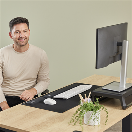 Fellowes | Breyta Palm Wrist Rest | Black