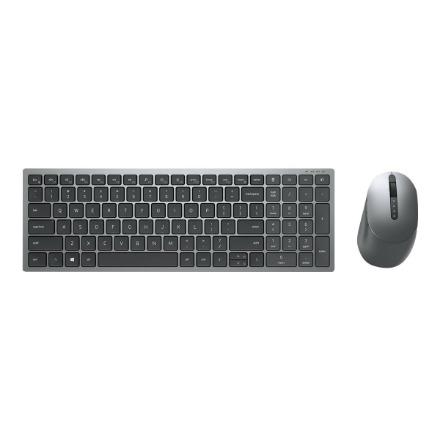 Dell | Keyboard and Mouse | KM7120W | Keyboard and Mouse Set | Wireless | Batteries included | Bluetooth | Wireless connection | NORD | Titan Gray