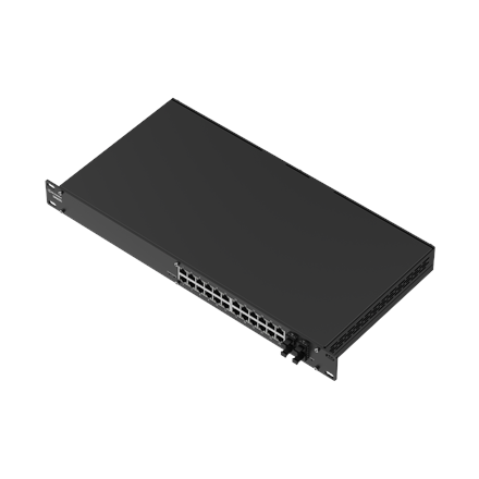 Teltonika Switch 24 x Gigabit Ethernet ports PROFINET and MRP support | SWM281 | Managed | Rackmountable | SFP ports quantity 4