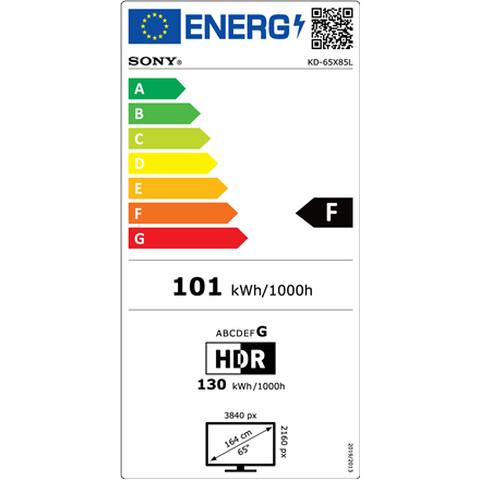 Sony KD65X85L 65" (164cm) 4K Ultra HD Smart Google Full Array LED TV | Sony | TV | KD65X85L | 65" (164cm) | Smart TV | Android | 4K UHD | Black